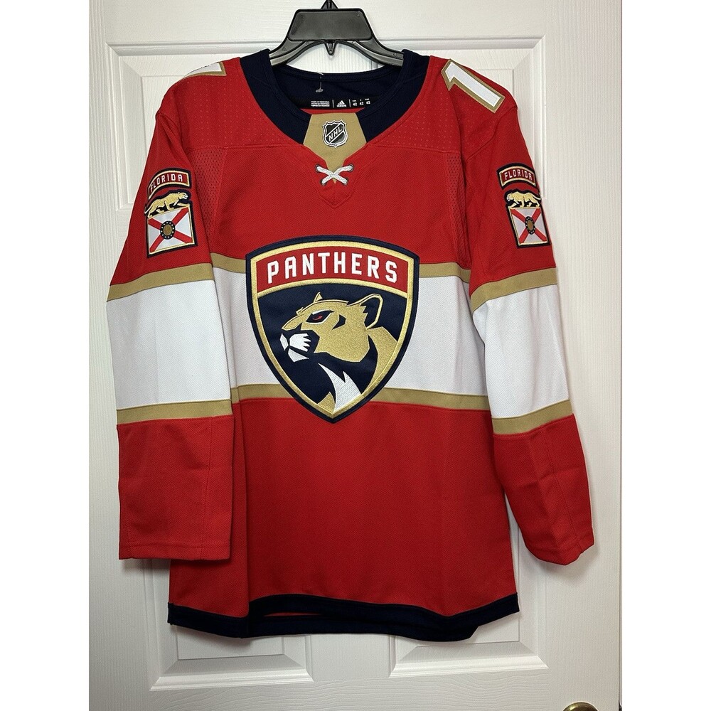 Size 42 Adidas Florida Panthers Jonathan Huberdeau Jersey Authentic Mens HB6672